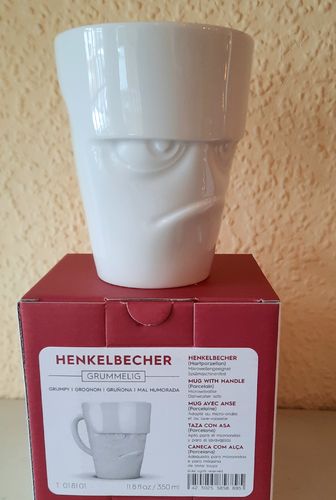 FIFTYEIGHT PRODUCTS Henkelbecher "Grummelig"