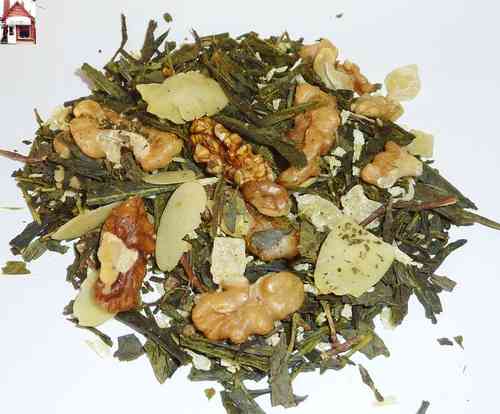 Grüner Tee Walnuss