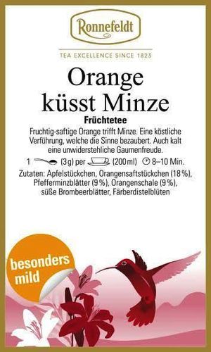 Ronnefeldt Orange küsst Minze